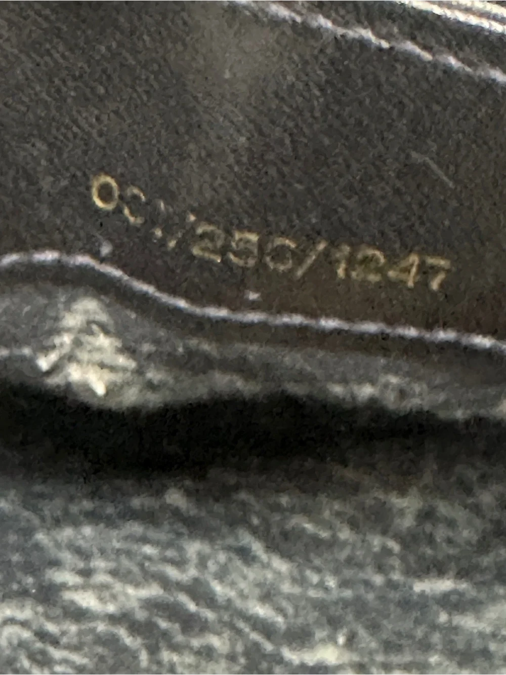 Gucci Gray/Navy/ Black-Midnight Blue Monogram Crossbody w zipper pull